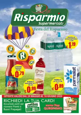 Volantino Risparmio Supermercati (valido fino al 10-06)