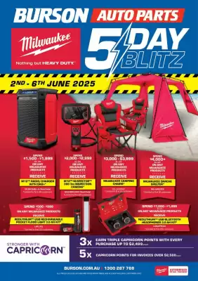 Burson Auto Parts catalogue