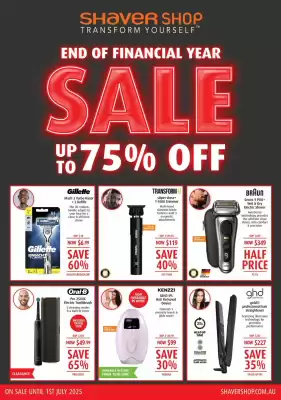 Shaver Shop catalogue