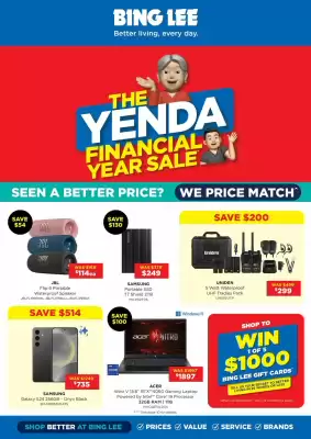 Bing Lee catalogue (valid until 11-06)