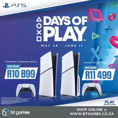 BT Games catalogue