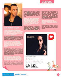 Catalogue E.Leclerc Espace Culturel page 21