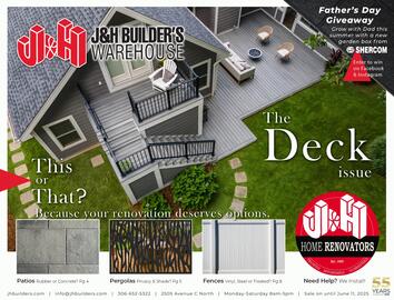 J&H Builder's Warehouse flyer week 22 Page 1
