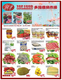Top Food Supermarket flyer week 22 Page 1