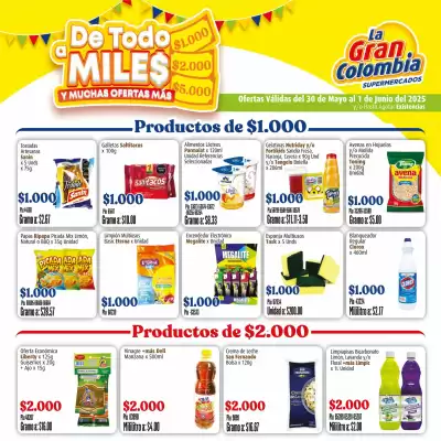 Catálogo La Gran Colombia (válido hasta 30-06)