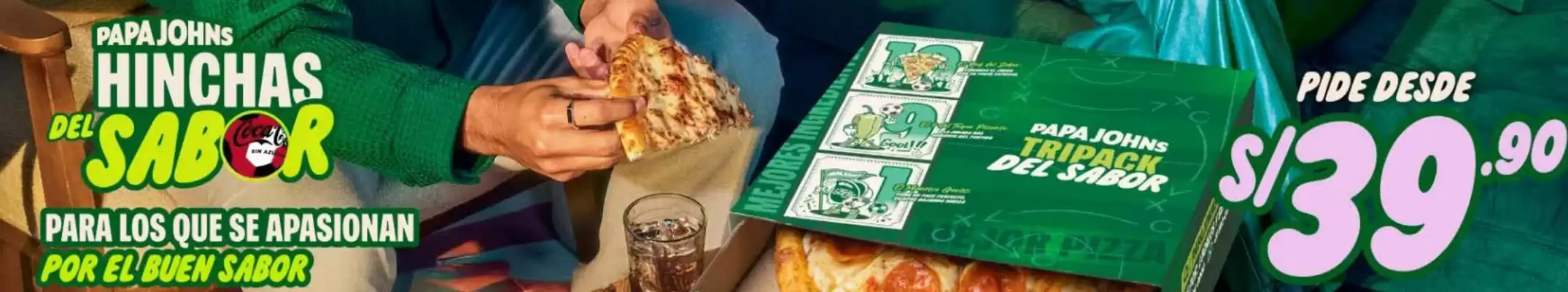 Catálogo Papa John's (válido hasta 30-06)