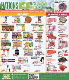 Nations Fresh Foods flyer week 22 Page 1