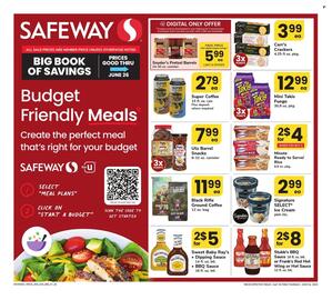 Safeway Weekly Ad Page 1