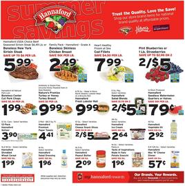 Hannaford Weekly Ad week 23 Page 1