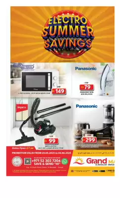 Grand Mall Sharjah catalogue (valid until 4-06)