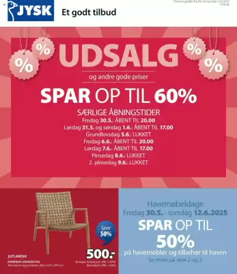 JYSK tilbudsavis (gælder indtil 12-06)