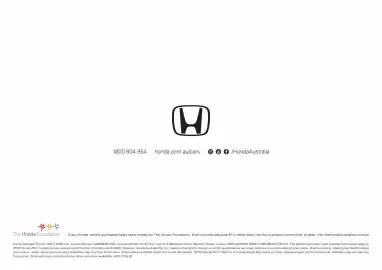 Honda catalogue Page 24