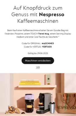 Nespresso Flugblatt (gültig bis 29-06)