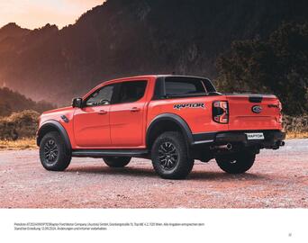 Ford Flugblatt | Ranger Raptor Seite 22