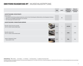 Ford Flugblatt | Ranger MS-RT Seite 11