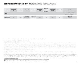 Ford Flugblatt | Ranger MS-RT Seite 4