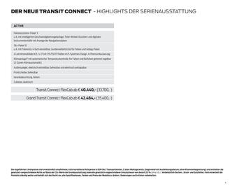Ford Flugblatt | Transit Connect Seite 4