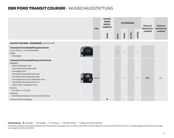 Ford Flugblatt | Transit Courier Seite 34