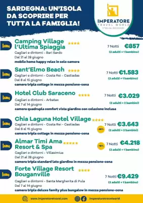 Volantino Imperatore Viaggi (valido fino al 7-06)