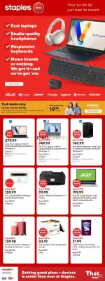 Staples flyer (valid until 5-06)