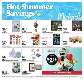 Michaels flyer week 22 Page 1
