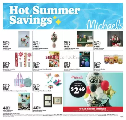 Michaels flyer (valid until 5-06)