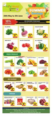 Food World Supermarket flyer (valid until 5-06)