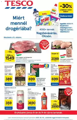 Tesco akciós újság