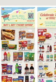 Giant Food Weekly Ad week 22 Page 1