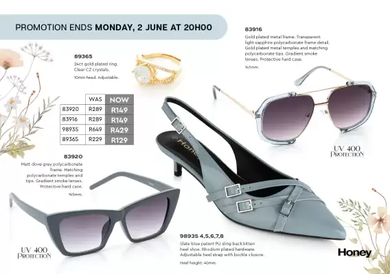 Honey Fashion Accessories catalogue