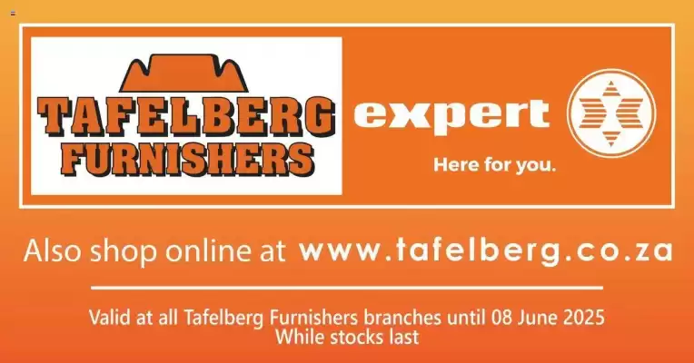 Tafelberg Furnishers catalogue