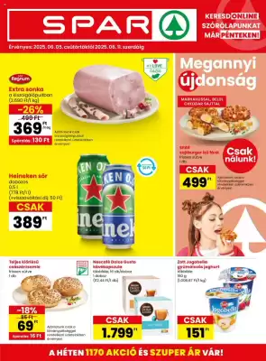 Spar akciós újság
