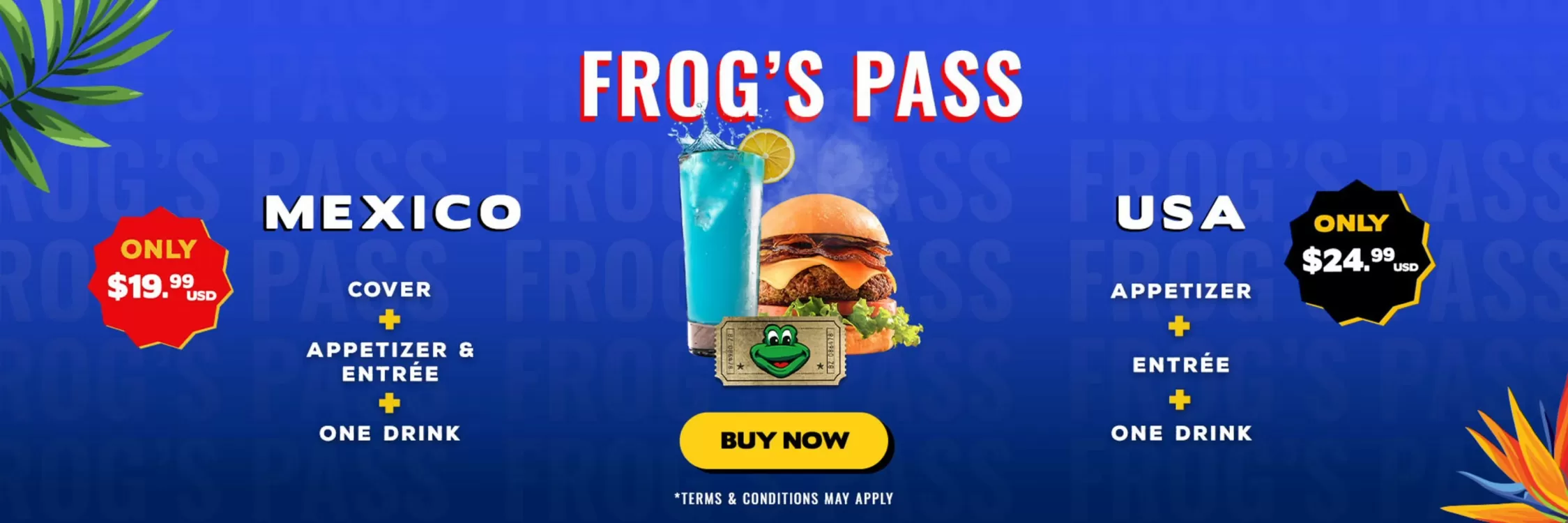 Catálogo Señor Frog's (válido hasta 30-06)
