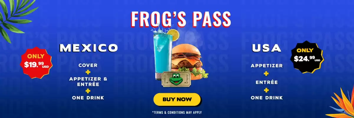 Catálogo Señor Frog's (válido hasta 30-06)