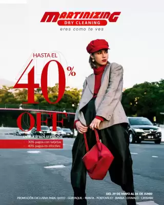 Catálogo Martinizing Dry Cleaning (válido hasta 1-06)
