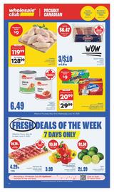 Wholesale Club flyer Page 1