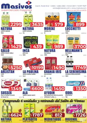 Catálogo Masivos (válido hasta 6-06)
