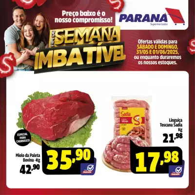Catálogo Supermercado Paraná (válido até 1-06)