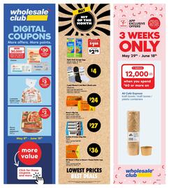 Wholesale Club flyer Page 1
