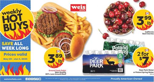 Weis Markets Weekly Ad Page 1