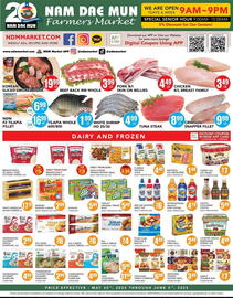 Nam Dae Mun Farmers Market Weekly Ad week 22 Page 1