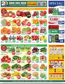 Nam Dae Mun Farmers Market Weekly Ad week 22 Page 2