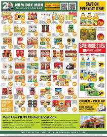 Nam Dae Mun Farmers Market Weekly Ad week 22 Page 3