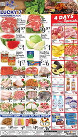 Lucky 7 Supermercado Weekly Ad week 22 Page 1