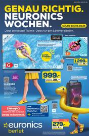 Euronics Berlet Prospekt Seite 1
