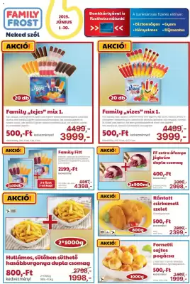 Family Frost akciós újság (érvényes eddig: 30-06)