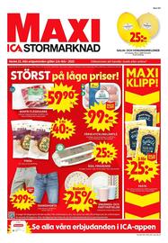 ICA Maxi reklamblad vecka 23 Sida 1
