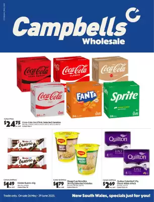 Campbells Wholesale catalogue
