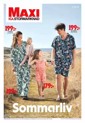 ICA Maxi reklamblad (giltig till och med 15-06)