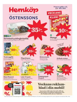 Östenssons reklamblad